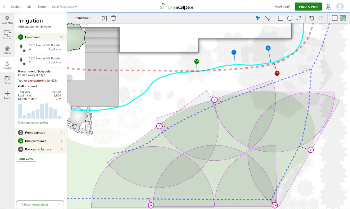 Irrigation Design Software